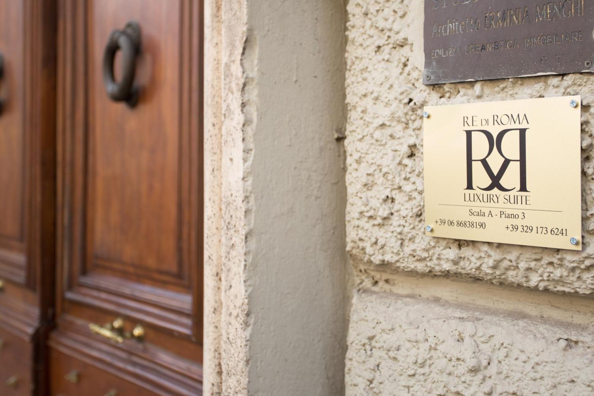 Re Di Roma Luxury Suite Eksteriør bilde